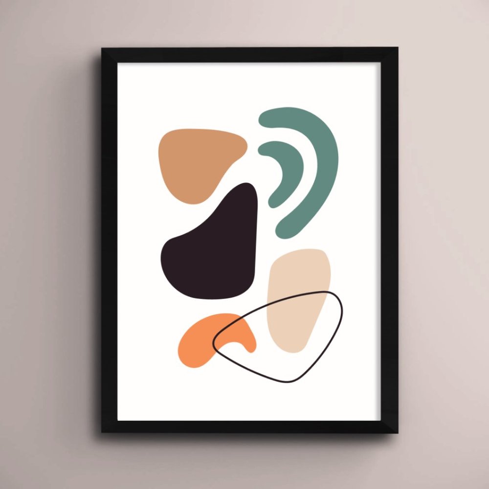 2/$35 Modern Minimalist Abstract Boho Wall Art Print Home Decor [No Frame]